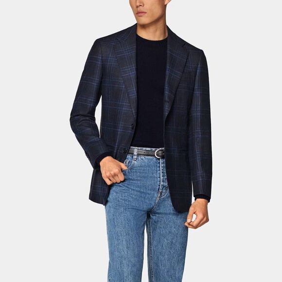 Men's blazer. Paolo de Barberino Harry Rosen Virgin Wool/Cashmere. 42R - Picture 1 of 7